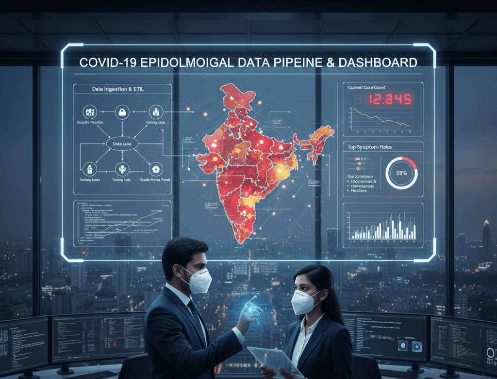 Epidemiological Data Pipeline & Dashboard – COVID-19 Project